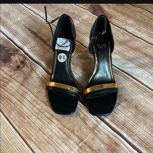 Woman’s high heels